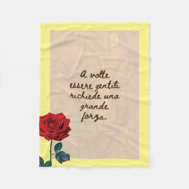 BuddhaToday #2 Buddha Accogliente  Fleece Blanket (Front)