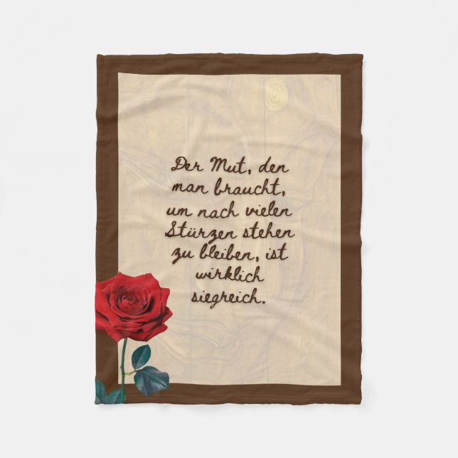 BuddhaToday #3 Gemütlicher Buddha  Fleece Blanket (Front)