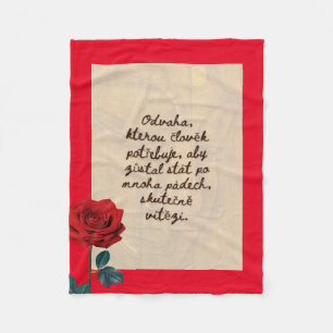 BuddhaToday #4 Útulný Buddha Fleece Blanket