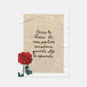 BuddhaToday #5 Buddha Accogliente Fleece Blanket