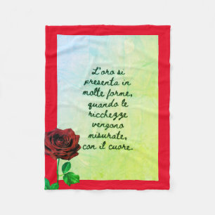 BuddhaToday #8 Buddha Accogliente Fleece Blanket