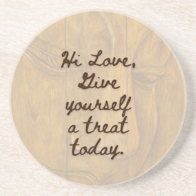 BuddhaToday V1 - #3 "Park it Here" Coaster (Front)