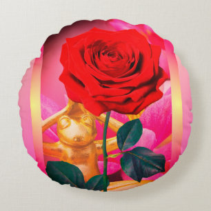 BuddhaToday V3.pnk #9 Flowering Frog Pillow