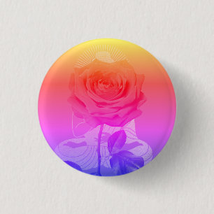 BuddhaToday V4 SUNRISE BUDDHA BUTTON #2