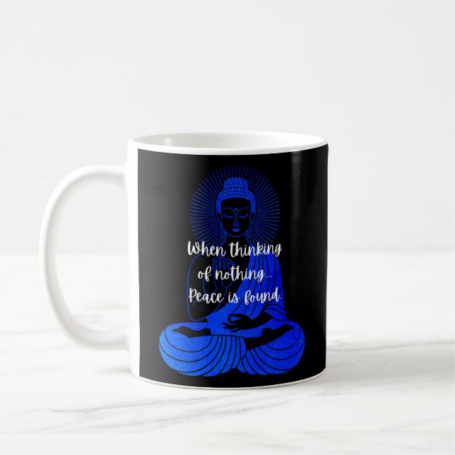 BuddhaToday V5 #1 Meditation Mugs (double quote)  (Left)