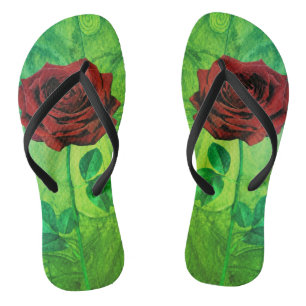 BuddhaToday 'Walk in Peace' #7 Greenleaf 🌹 Thongs