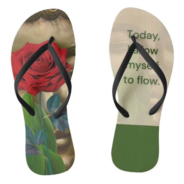 BuddhaTodayV2 'Walk in Peace' #23 Thongs (Footbed)