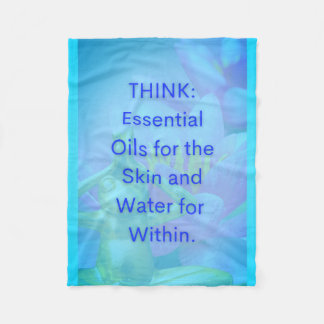 BuddhaTodayV3.blu #6 Cosy Buddha Fleece Blanket