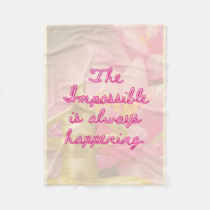 BuddhaTodayV3.pnk #3 Cosy Buddha Fleece Blanket