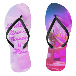BuddhaTodayV3.pnk #3  'Walk in Peace' Thongs