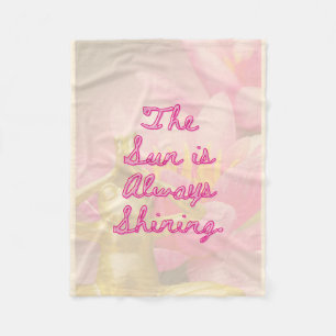 BuddhaTodayV3.pnk #6 Cosy Buddha Fleece Blanket