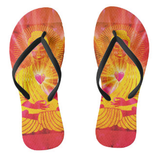 BuddhaTodayV4 #8  'Walk in Peace' Thongs