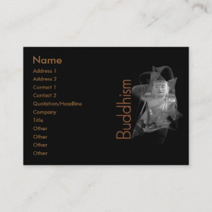 Buddhism Business Card
