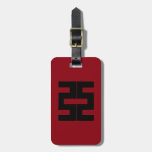 Buddhism: Double Axe Luggage Tag