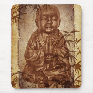 Buddhism Monk Mouse Pad