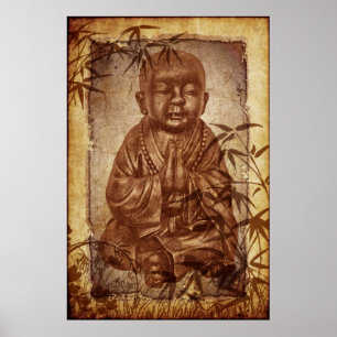 Buddhism Monk Poster