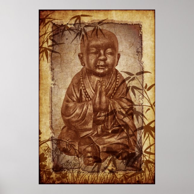 Buddhism Monk Poster (Front)