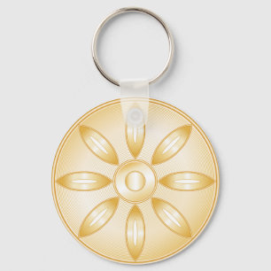 Buddhism Symbol Key Ring