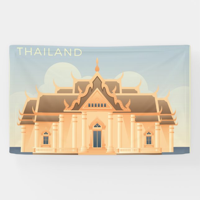 Buddhism Thailand Banner (Horizontal)