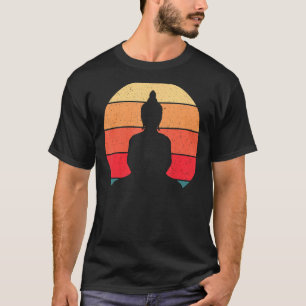 Buddhism Vintage Buddha Meditation Yoga Inner Peac T-Shirt