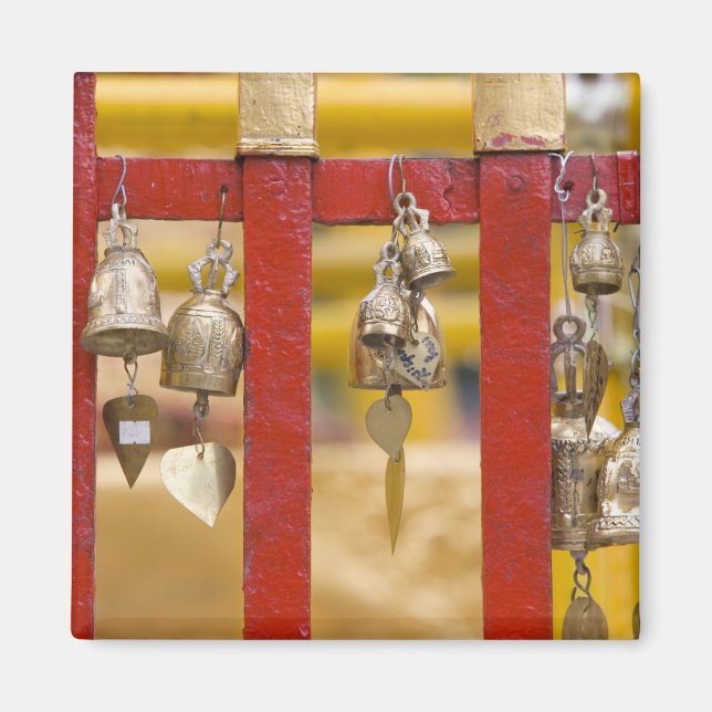 Buddhist Bells at Doi Suthep Temple Magnet (Front)
