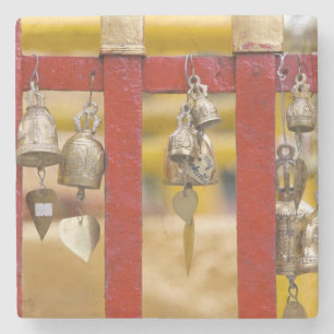 Buddhist Bells at Doi Suthep Temple Stone Coaster
