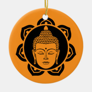 Buddhist Bodhi Day Ceramic Ornament