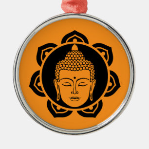 Buddhist Bodhi Day Metal Ornament