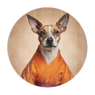 Buddhist Brazilian Terrier Cutting Board