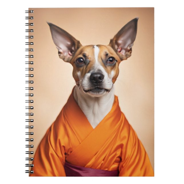 Buddhist Brazilian Terrier Notebook (Front)