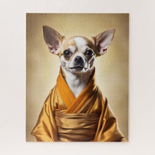 Buddhist Chihuahua Jigsaw Puzzle
