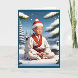 Buddhist Christmas  Holiday Card