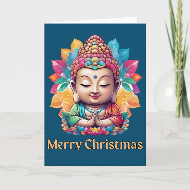 Buddhist Christmas Holiday Card (Front)