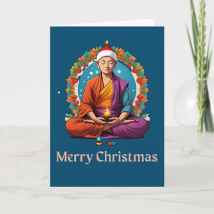 Buddhist Christmas  Holiday Card