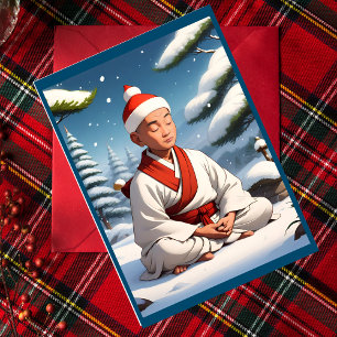 Buddhist Christmas  Holiday Card