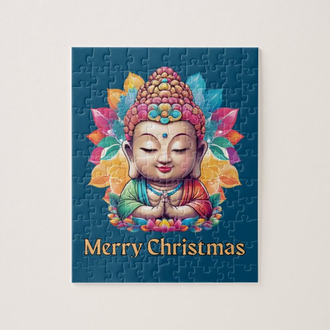 Buddhist Christmas Jigsaw Puzzle (Vertical)