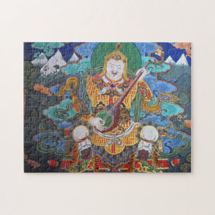 buddhist dzong art jigsaw puzzle