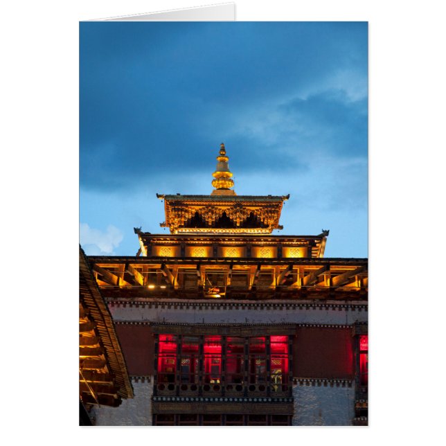 Buddhist Dzong Roof (Front)