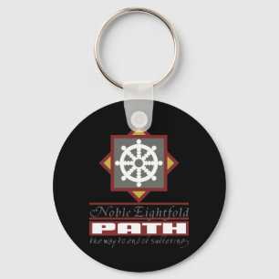 Buddhist Eightfold Path Key Ring