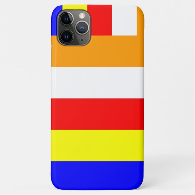 Buddhist Flag Case-Mate iPhone Case (Back)
