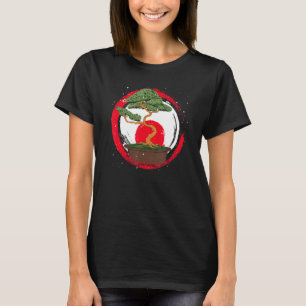 Buddhist Gardener Japanese Culture Japan Bonsai Tr T-Shirt