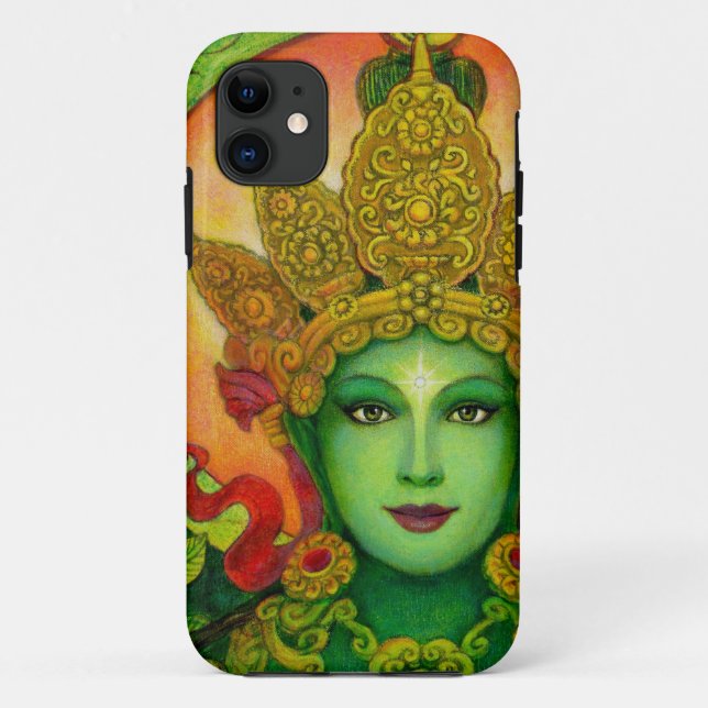 Buddhist Goddess Green Tara iPhone 5 Case (Back)