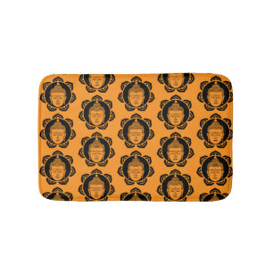Buddhist Home Decor Bath Mat