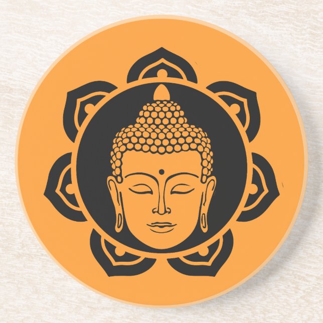 Buddhist Home Decor Coaster (Front)