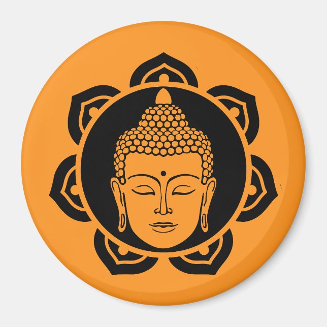 Buddhist Home Decor Magnet (Front)