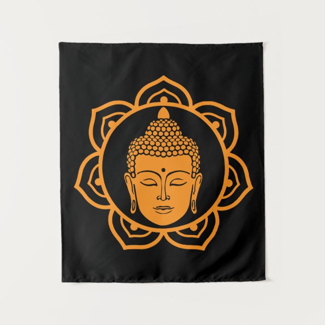 Buddhist Home Decor Tapestry (Front)