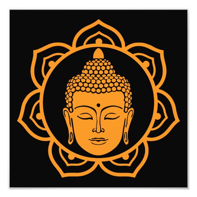 Buddhist Home Wall Decor Photo Print (Front)