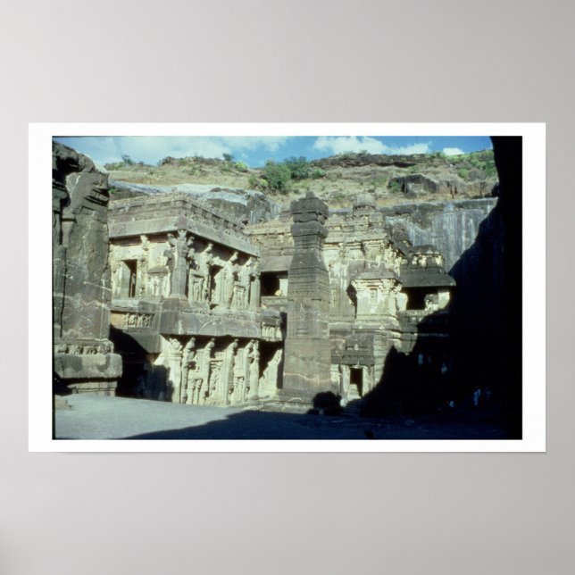 Buddhist, Jainist and Hindu caves at Ellora, 600-1 Poster (Front)