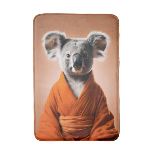 Buddhist Koala Bath Mat