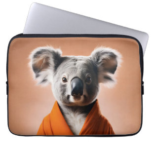 Buddhist Koala Laptop Sleeve